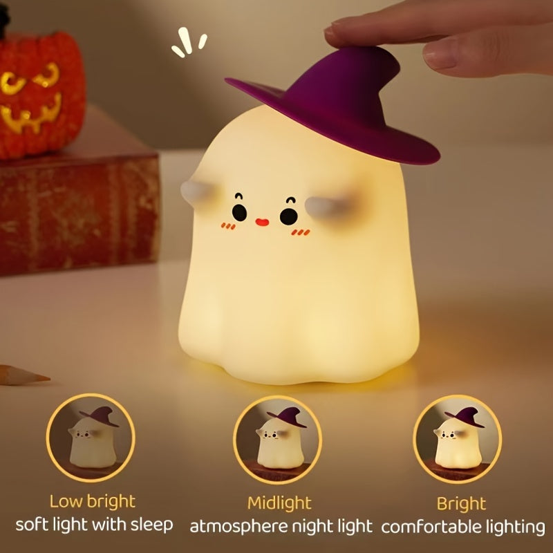 MagicGlow – USB Rechargeable Silicone Night Light
