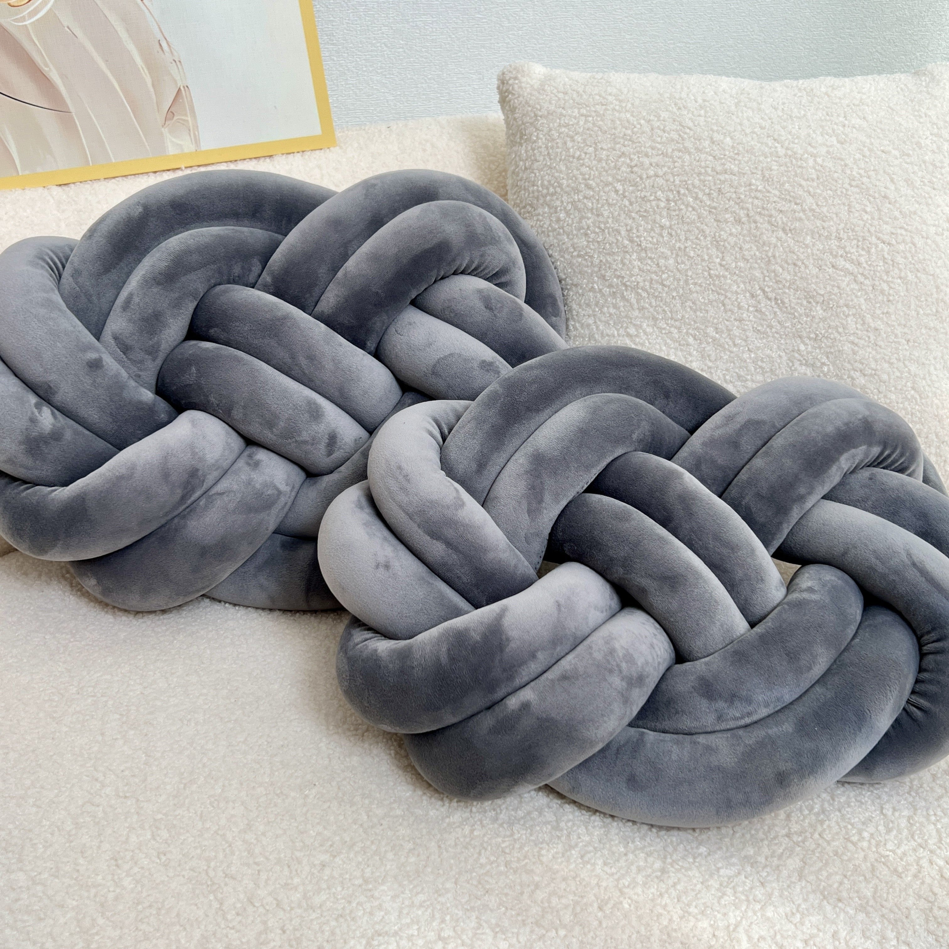 ComfortCloud Cushions - Luxury Plush Cushions with Button Design