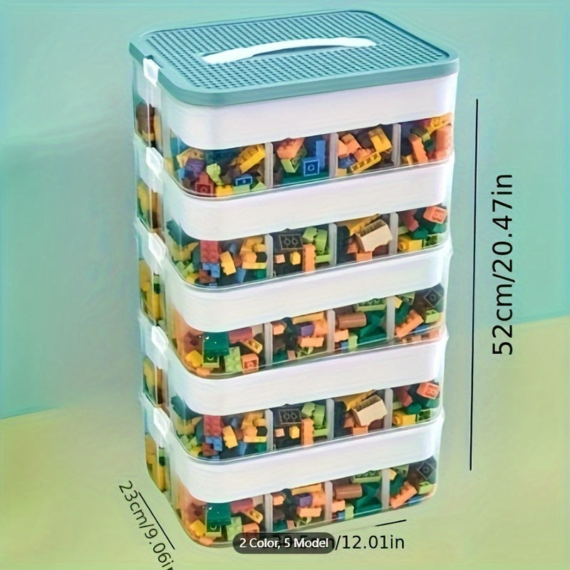 Stack Genius - Elegant Storage Box with Lid for Any Room