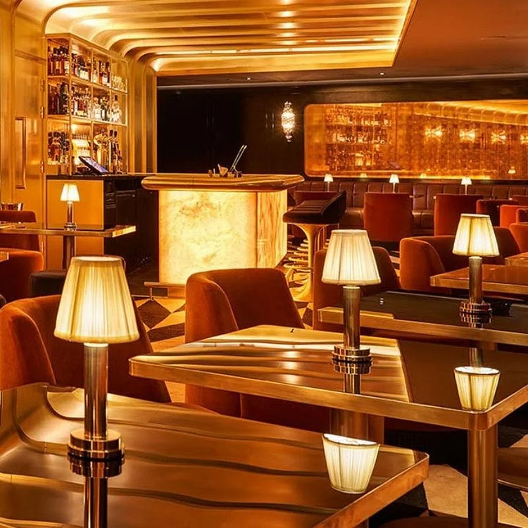 LuxeSilk Wireless Table Lamp