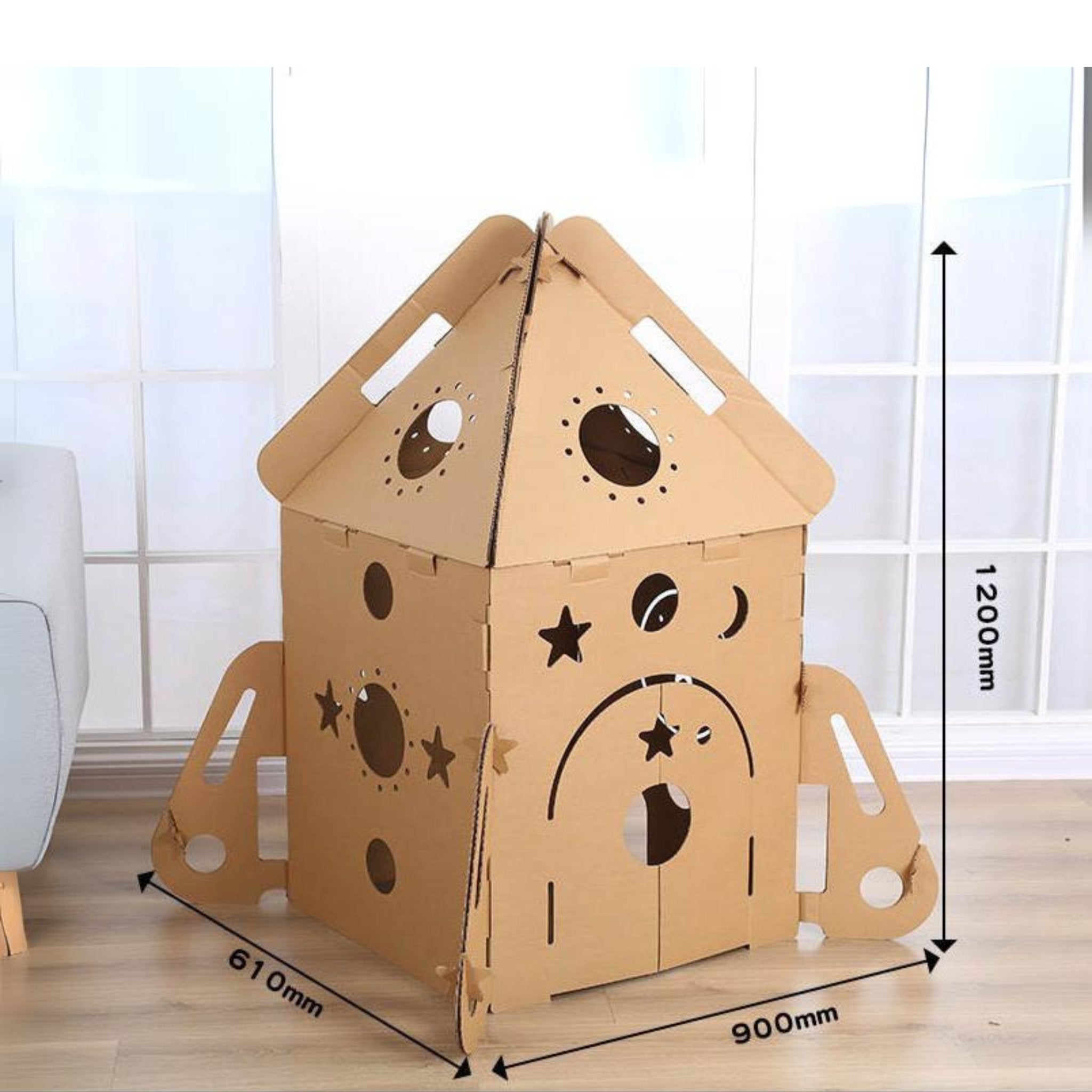 Montessori Creative Cardboard Set - DIY Figures Building and Playing
