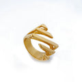 Elegant Layered Twisted Ring - Amaris