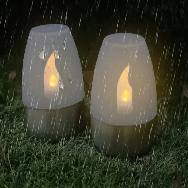 CandelaSoleil – Elegant Solar Lantern for Garden and Patio