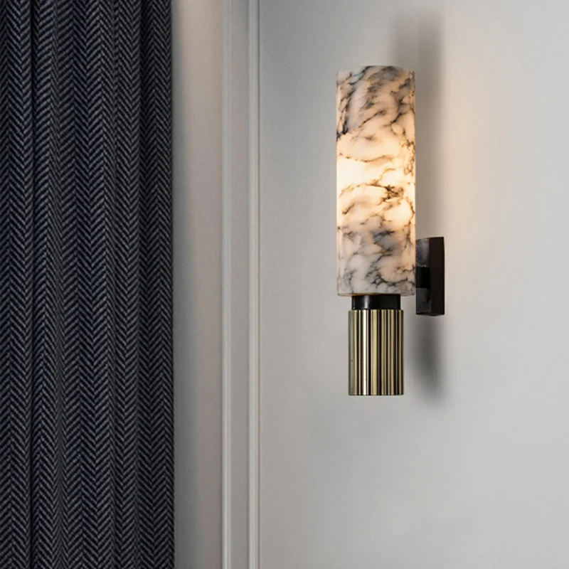 Stylish Marble Wall Lamp - For a Luxurious and Atmospheric Interior