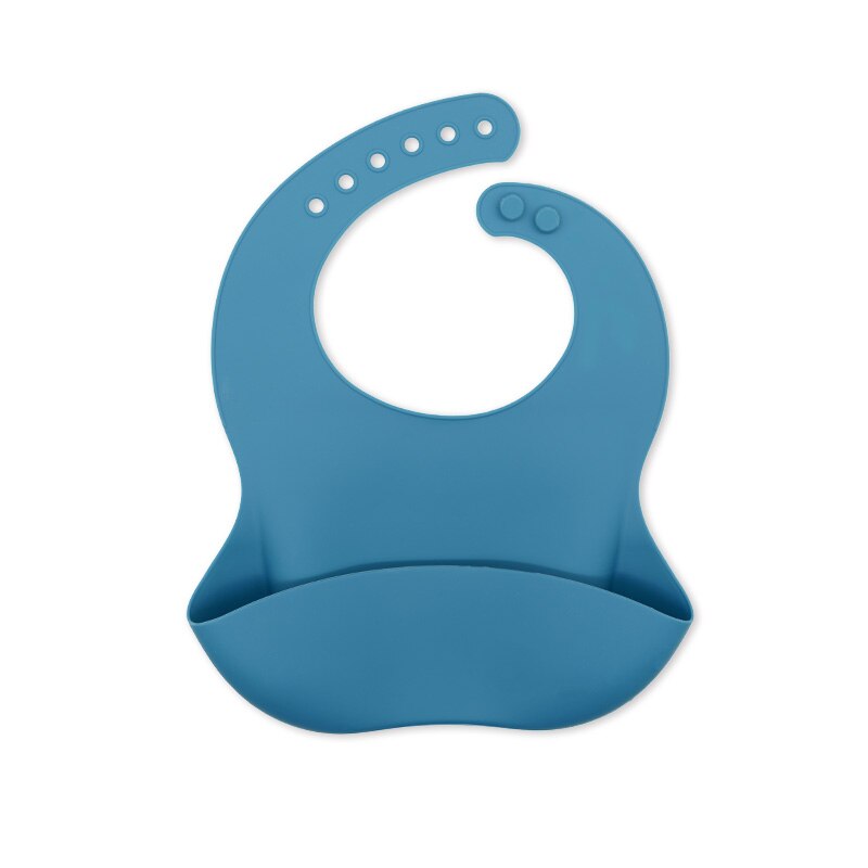 SiliconeBaby - Waterproof Children's Bib with Animal Print
