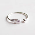 SilverPlume Ring – Elegant Silver Ring with Feather Motif