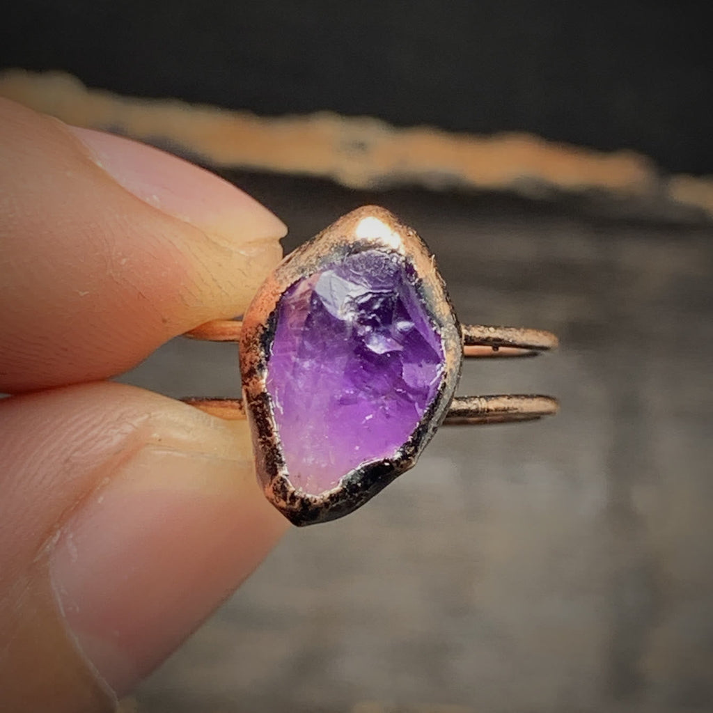 Elegant Natural Birthstones Ring - Selina