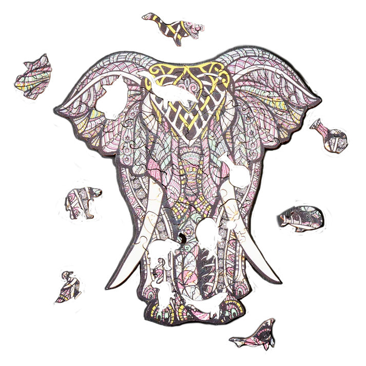 CreativeWood Puzzles – Unique Animal and Figure Designs