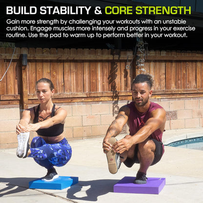 BalancePro – Padded Non-Slip Foam Mat for Stable Use