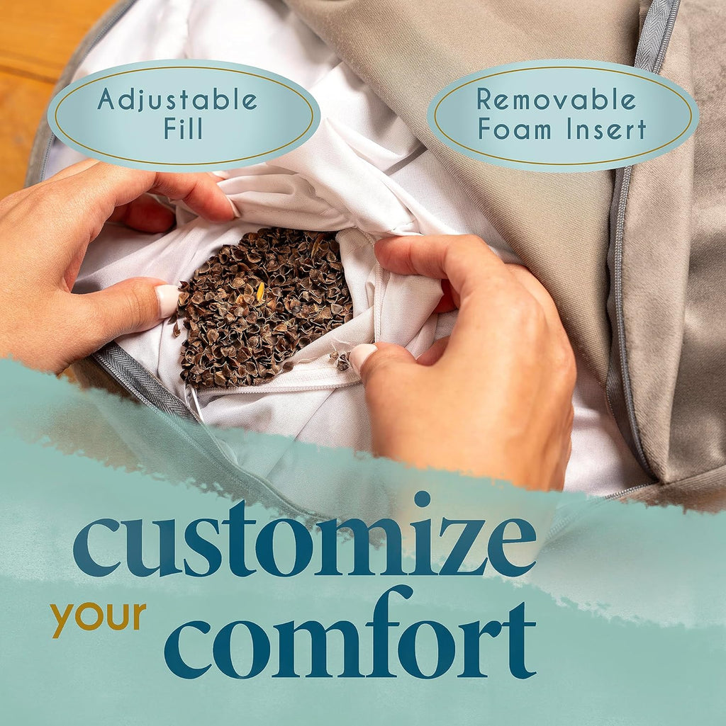VelvetZen – Luxury Meditation Cushion in Premium Velvet
