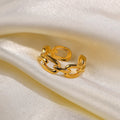 NexaTwist - Trendy Twisted Ring Link