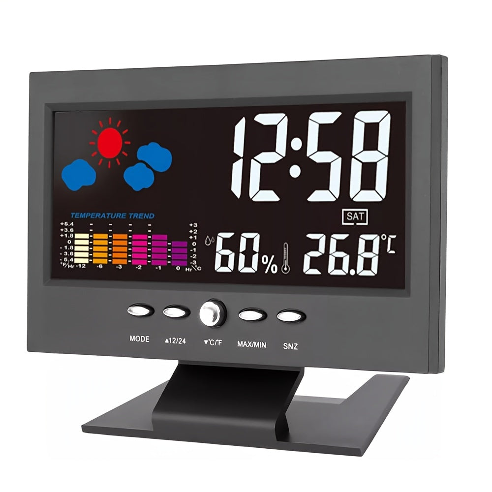 TimeSense – Smart Digital Alarm Clock with Snooze