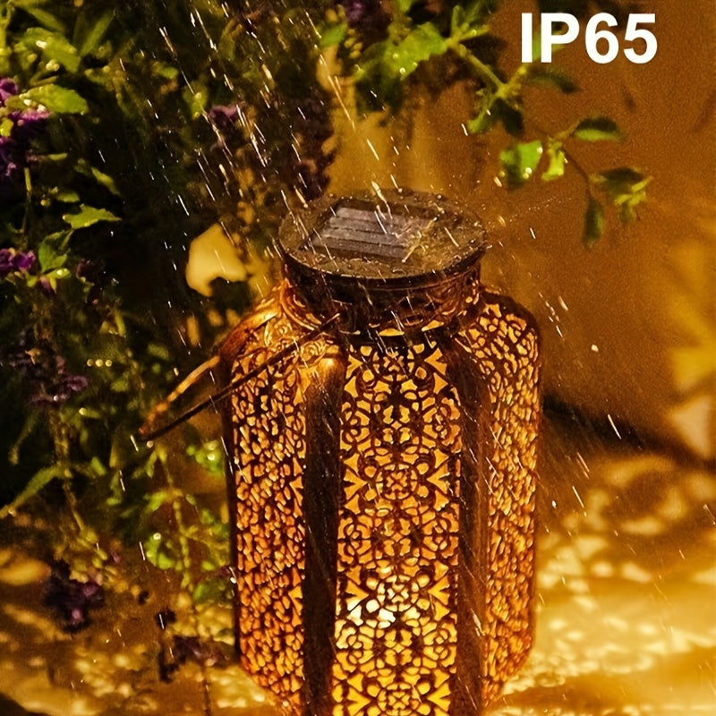 SolarGlow Lantern - Solar-Powered LED Garden Lighting