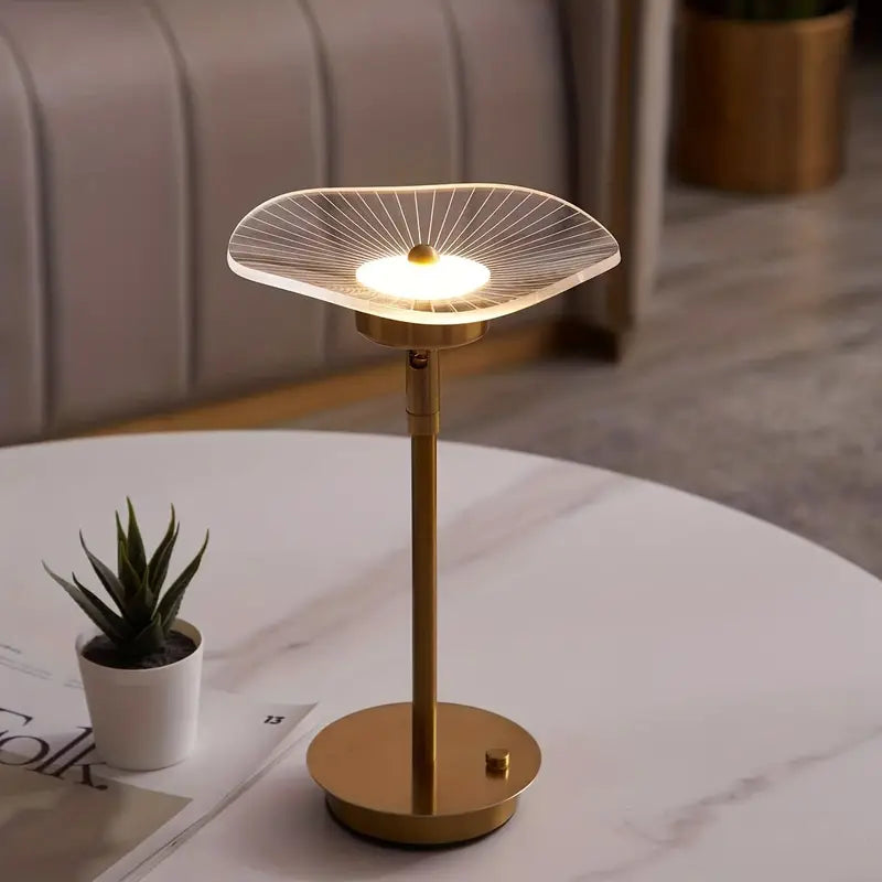 Elegant LED Desk Table Lamp with Adjustable Design