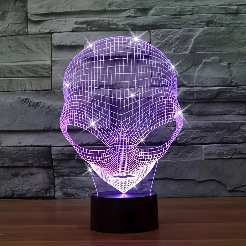 CosmicGlow Lamp - 3D Ambient Lighting with Colors
