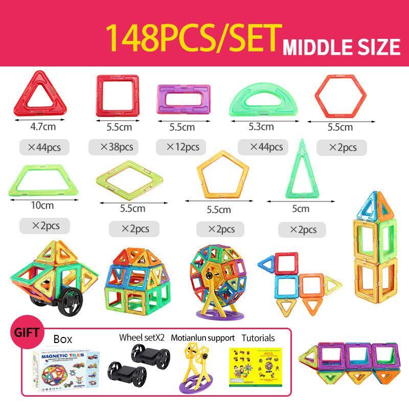 MagneticBlocks – Creative Educational Building Toys for Children