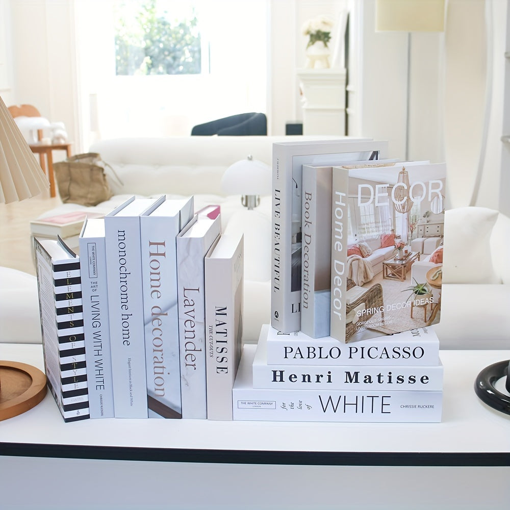 CityCharm - Stylish Decorative Faux Books Set