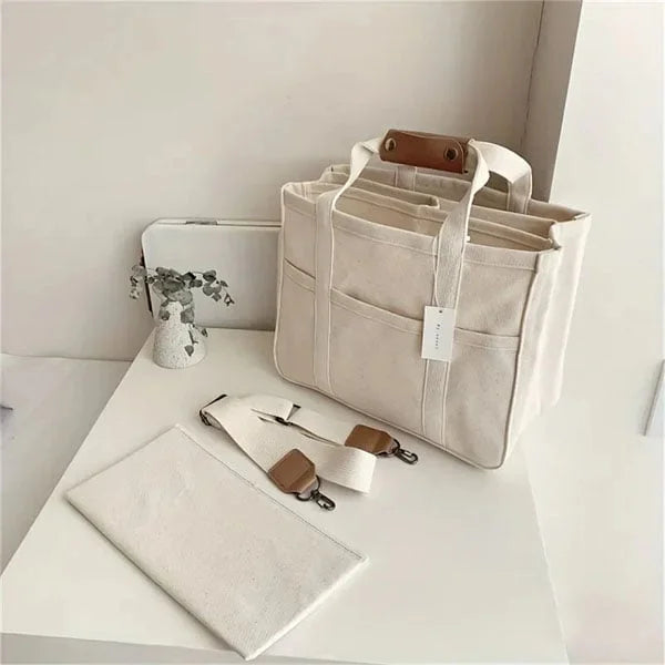 UrbanGrace – Stylish Canvas Tote Bag for Everyday