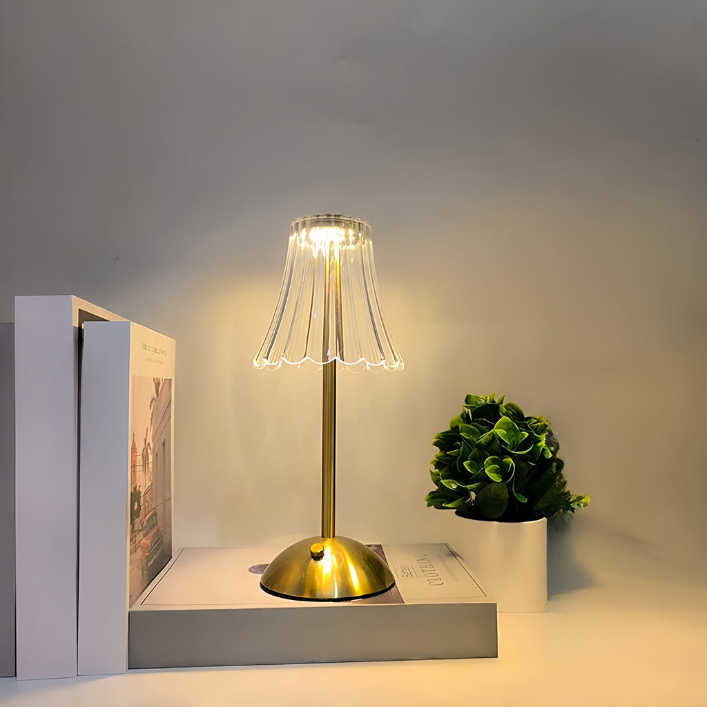 LumiGlow Table Lamp - Cordless LED Lighting with Touch