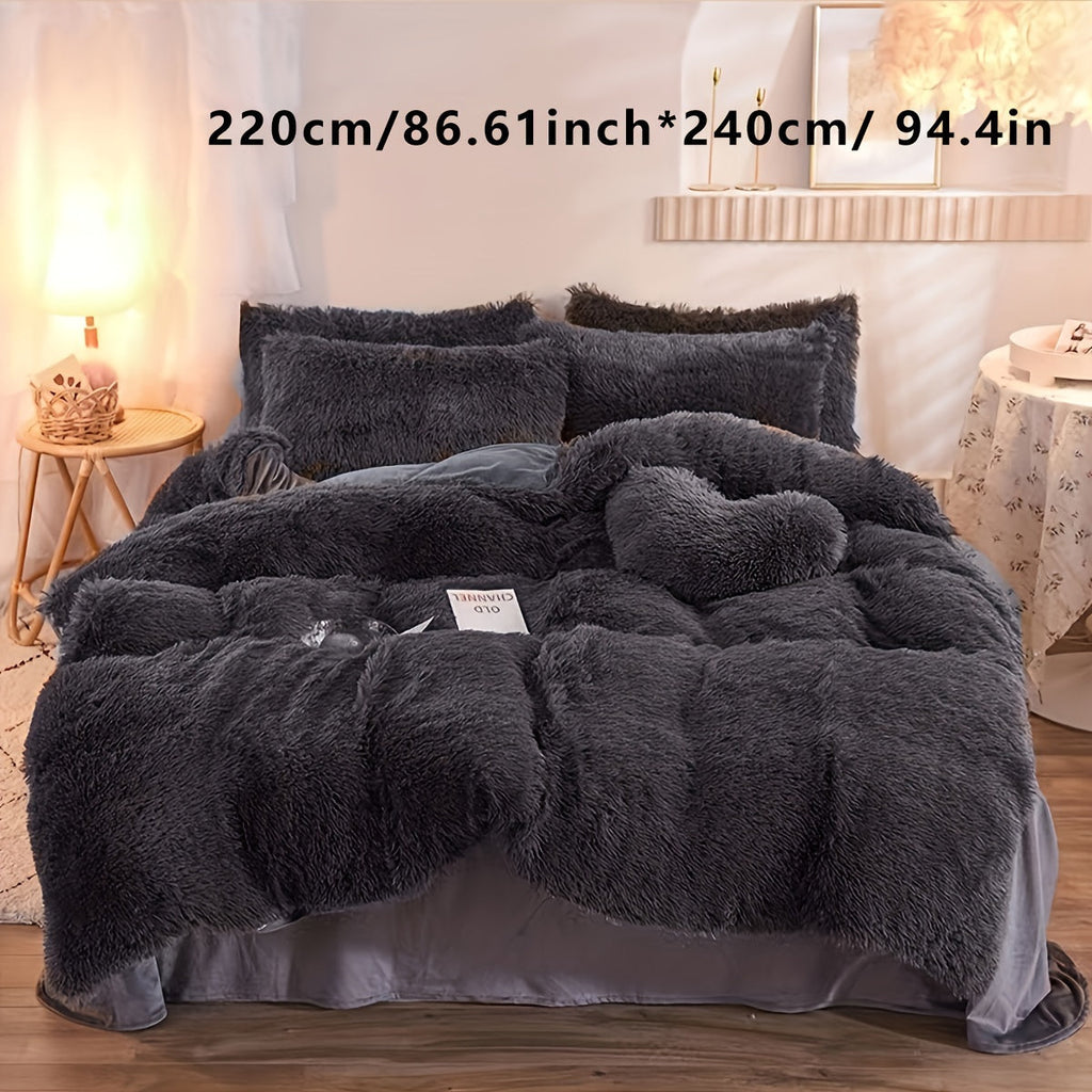 VelvetLux – Luxury Velvet Duvet Cover Set for All Seasons