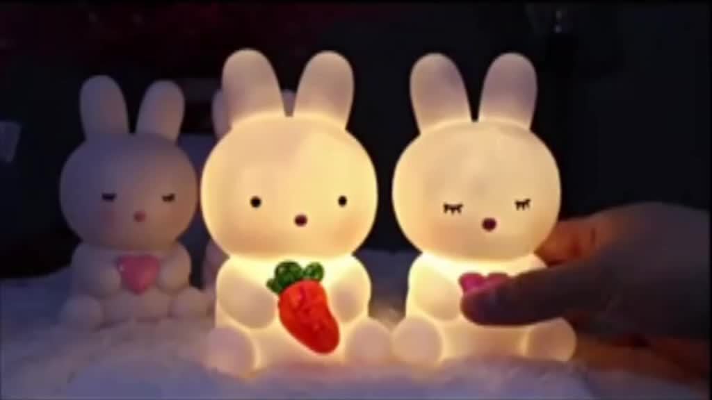 BunnyGlow – Cute LED Night Light for Ambiance
