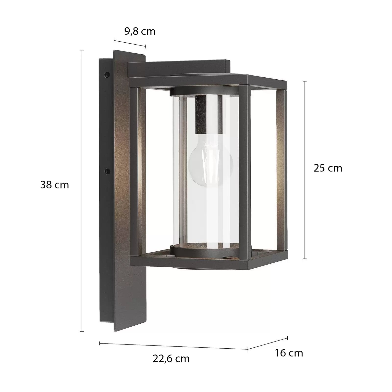 ChicFerda - Modern Outdoor Wall Lamp