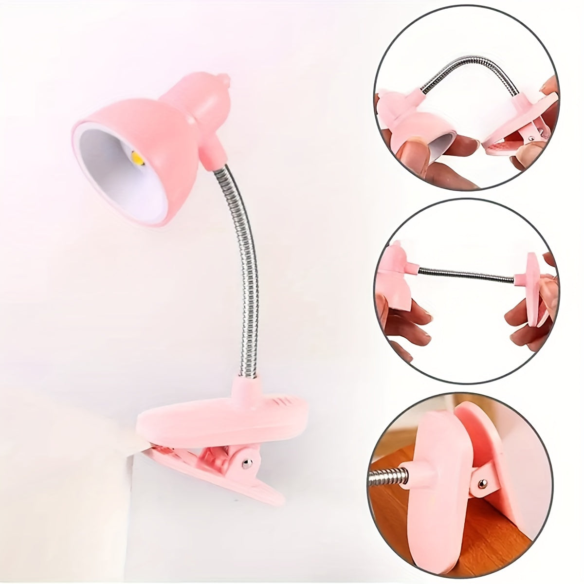 MiniGlow Lamp - Portable Clip-On Reading Light