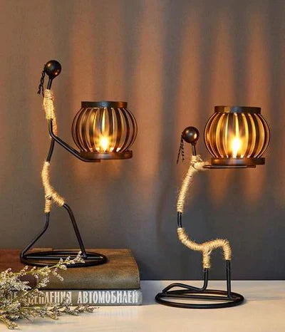 VintageMan - Retro Elegant Candle Holder for Interior