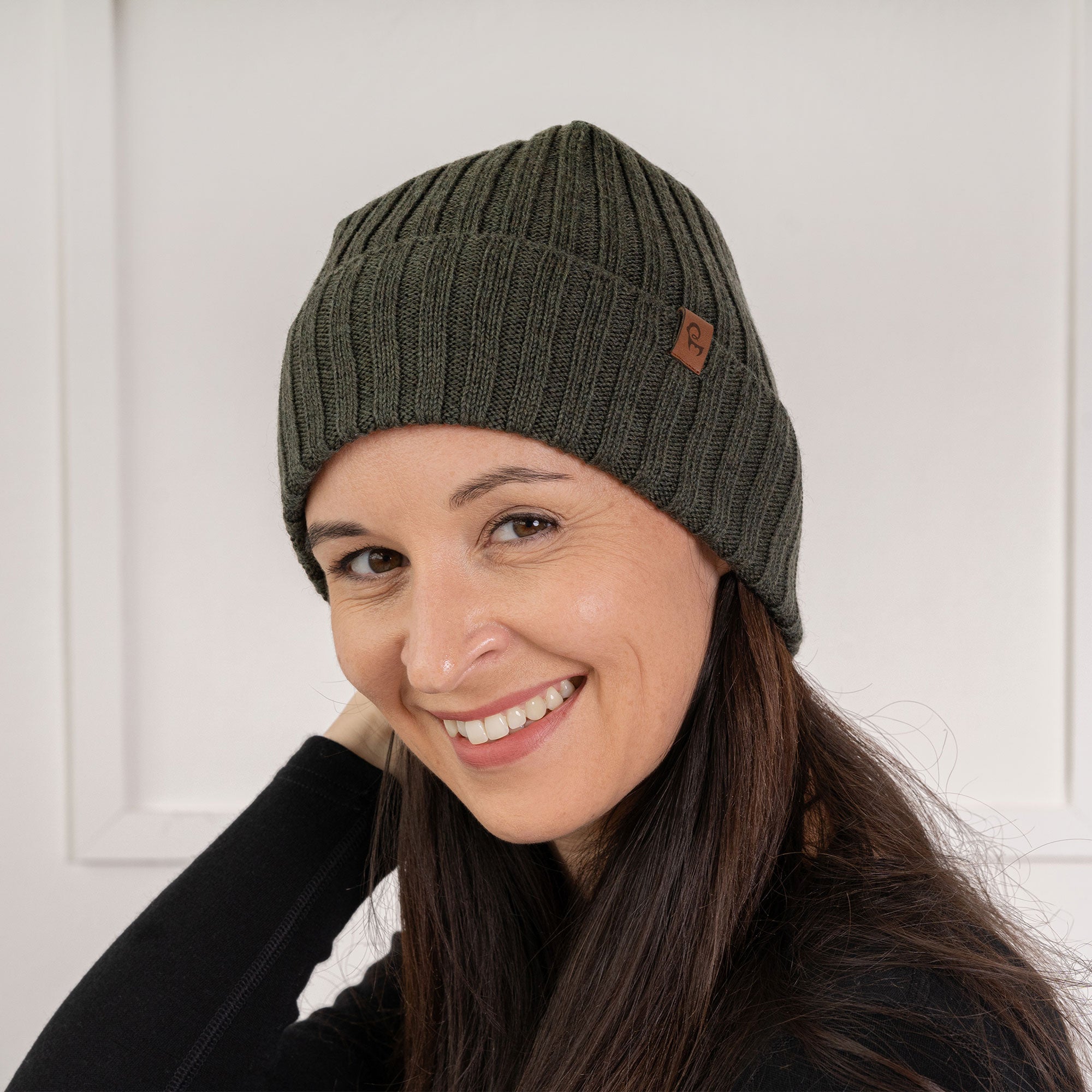 CozyMerino Beanie - Luxury Merino Wool Beanie for Women