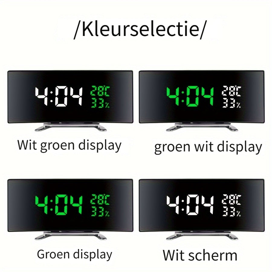 SmartClock - Smart LED Alarm Clock with USB Function