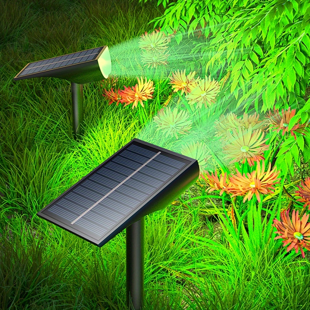 SolarGlow – 9 LED Outdoor Garden Spotlights