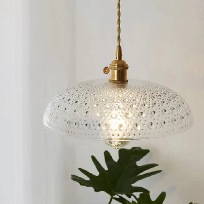 OpulentGlow Pendant – Elegant Glass Pendant Lamp