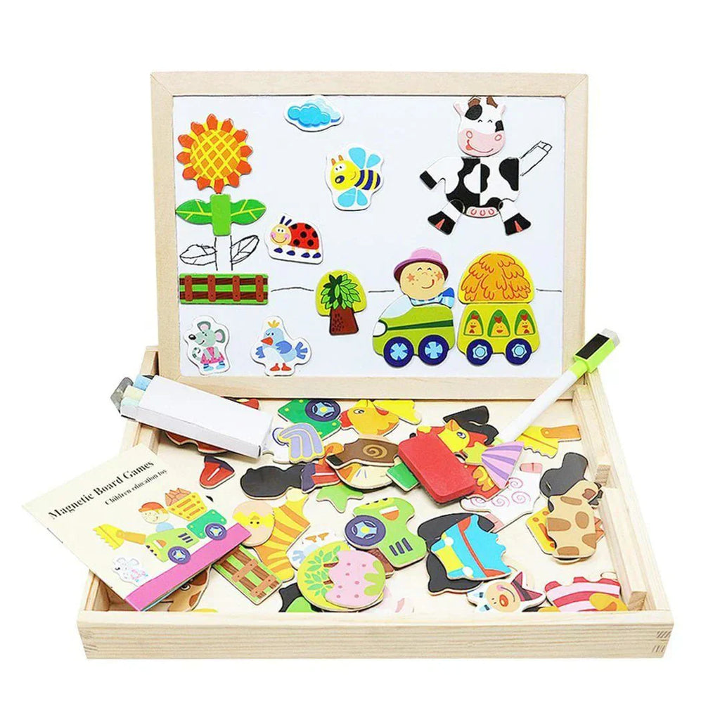 Creative Chalk Board - Magnetic Double-Sided Children's Board