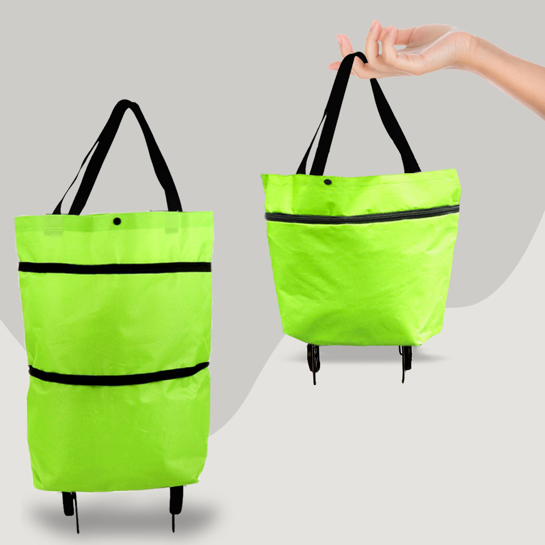CarryFlex - Practical 2-in-1 Shopping Bag with Wheels