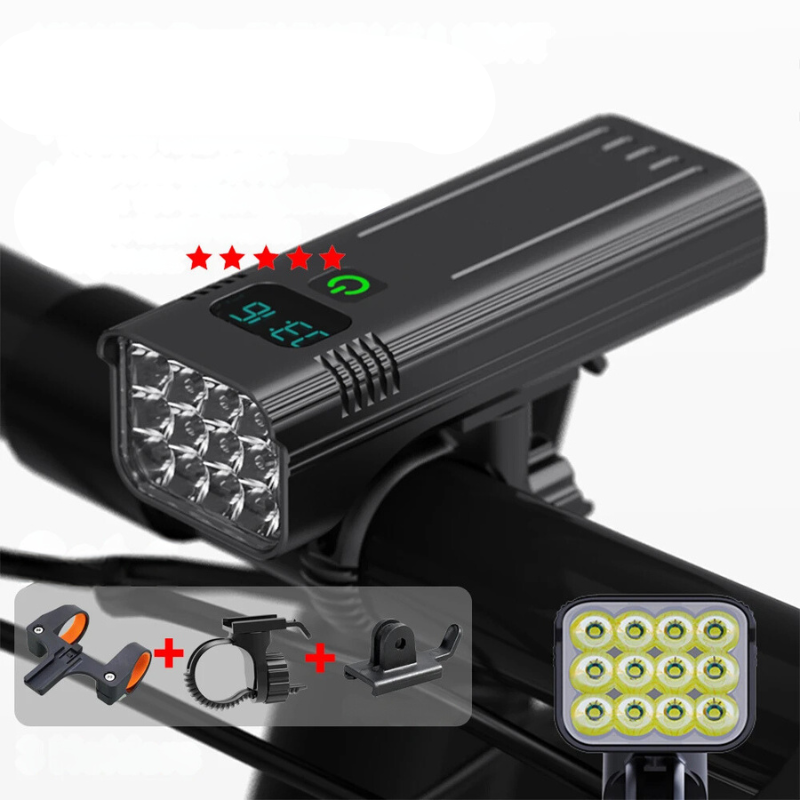LuminousRide - Rechargeable Bike Lights 5000LM