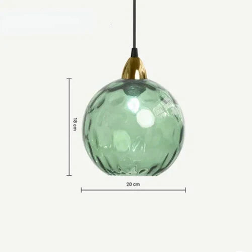 LumiSphere Pendant Light – Elegant Glass Sphere Lighting