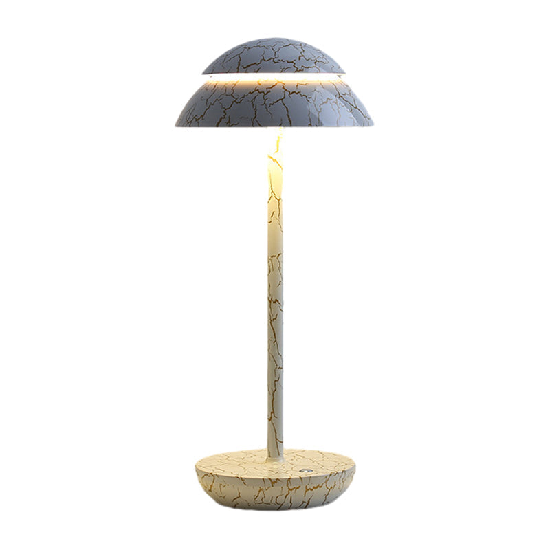 Aurelia Noire - Rechargeable Cordless Table Lamp with Integrated LED Lighting and Battery