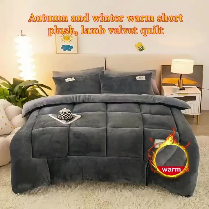 Luxurious Fluffy Duvet for Unprecedented Autumn and Winter Warmth