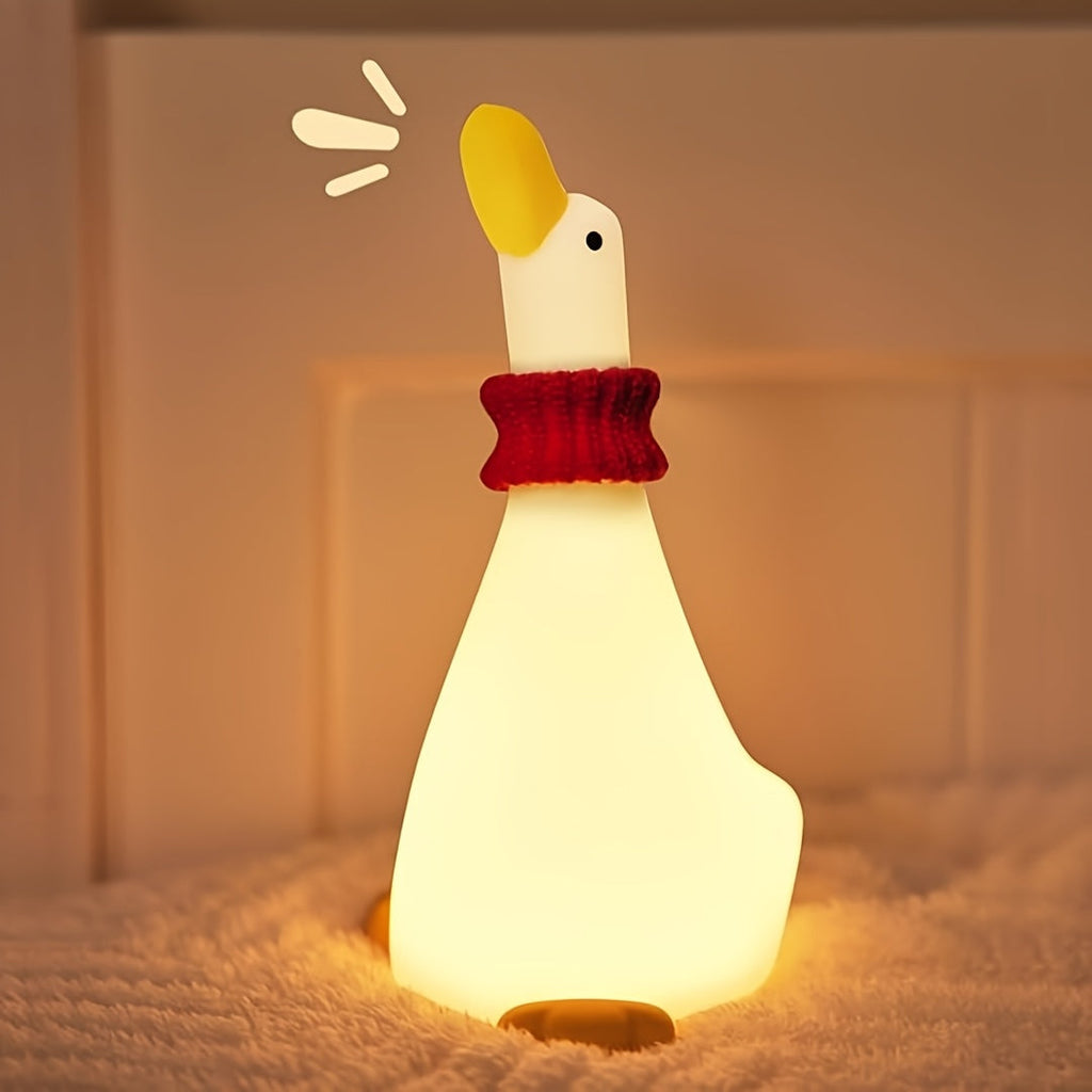 DreamDuck Lamp - Silicone Night Light with Rechargeable Touch Sensor