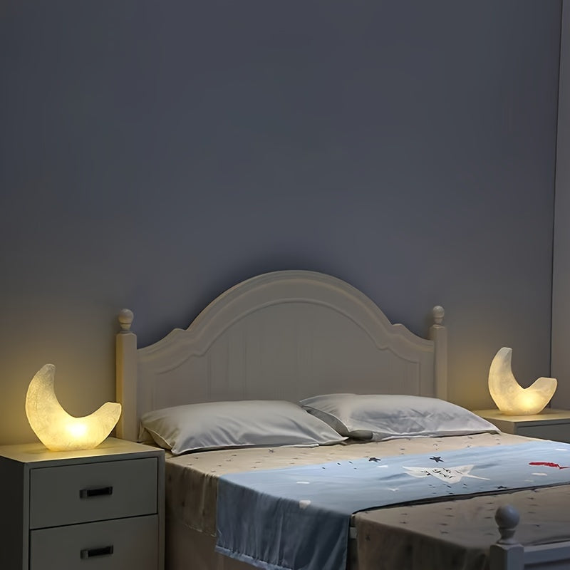 MoonGlow Lamp – Stylish Art Deco Night Lamp