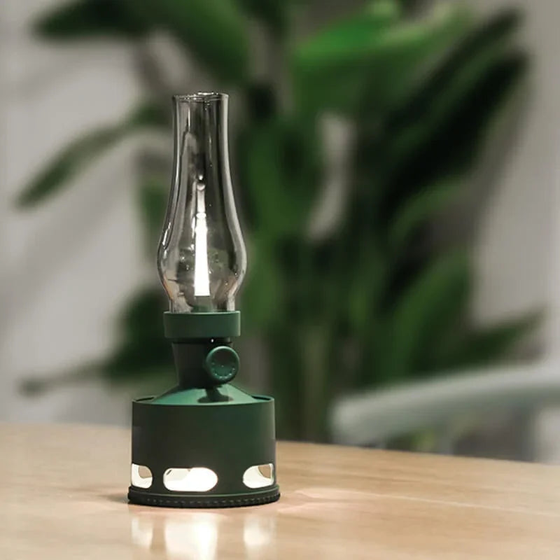 NostalgiaLamp - Vintage LED Lantern for Atmospheric Evenings