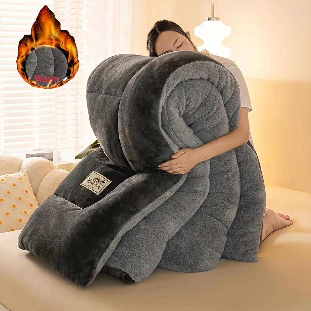 Luxurious Fluffy Duvet for Unprecedented Autumn and Winter Warmth