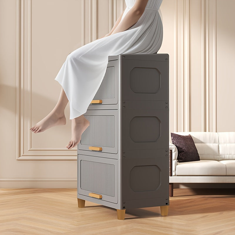 SleekStorage - Waterproof Flip-Top Home Storage Cabinet