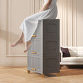SleekStorage - Waterproof Flip-Top Storage Cabinet for Home