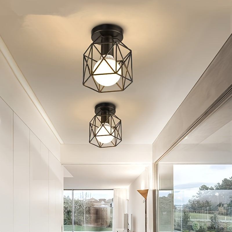 NordicLight - Minimalist Black Ceiling Light for Kitchen