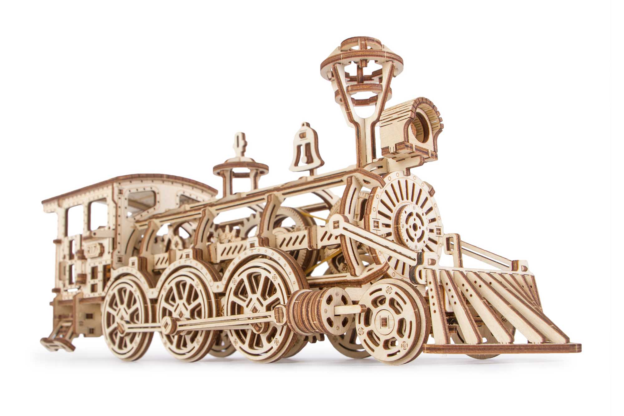 TrainCraft 3D Puzzle - Historical Locomotive with Wagon