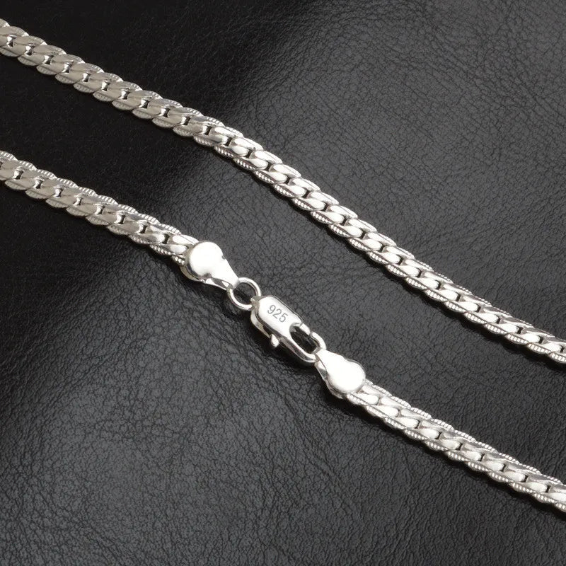 SilverGlow Necklace – Luxury 925 Sterling Silver Necklace for Women