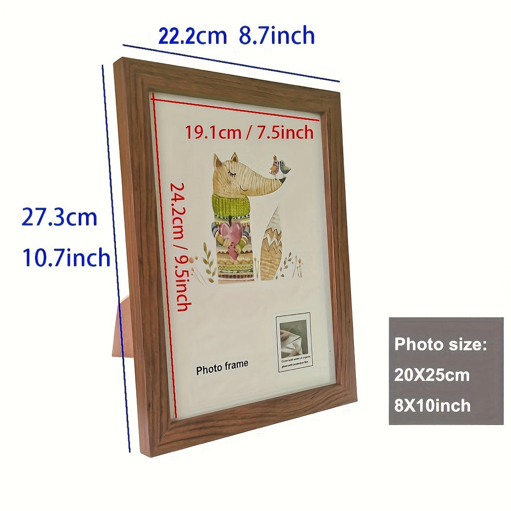 TimelessWood – Classic Wooden Photo Frame for Memories