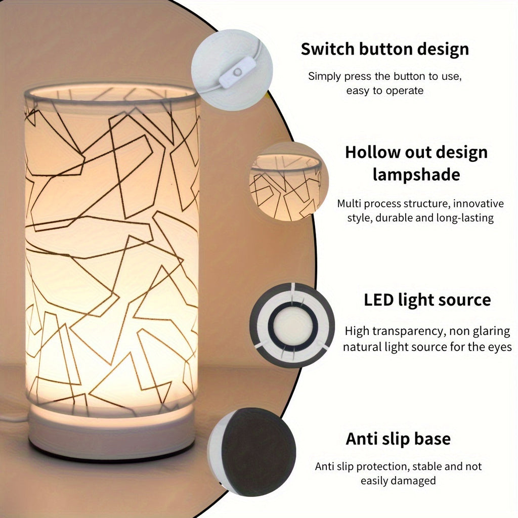 ModernLight – Illuminated USB Table Lamp in Cylinder