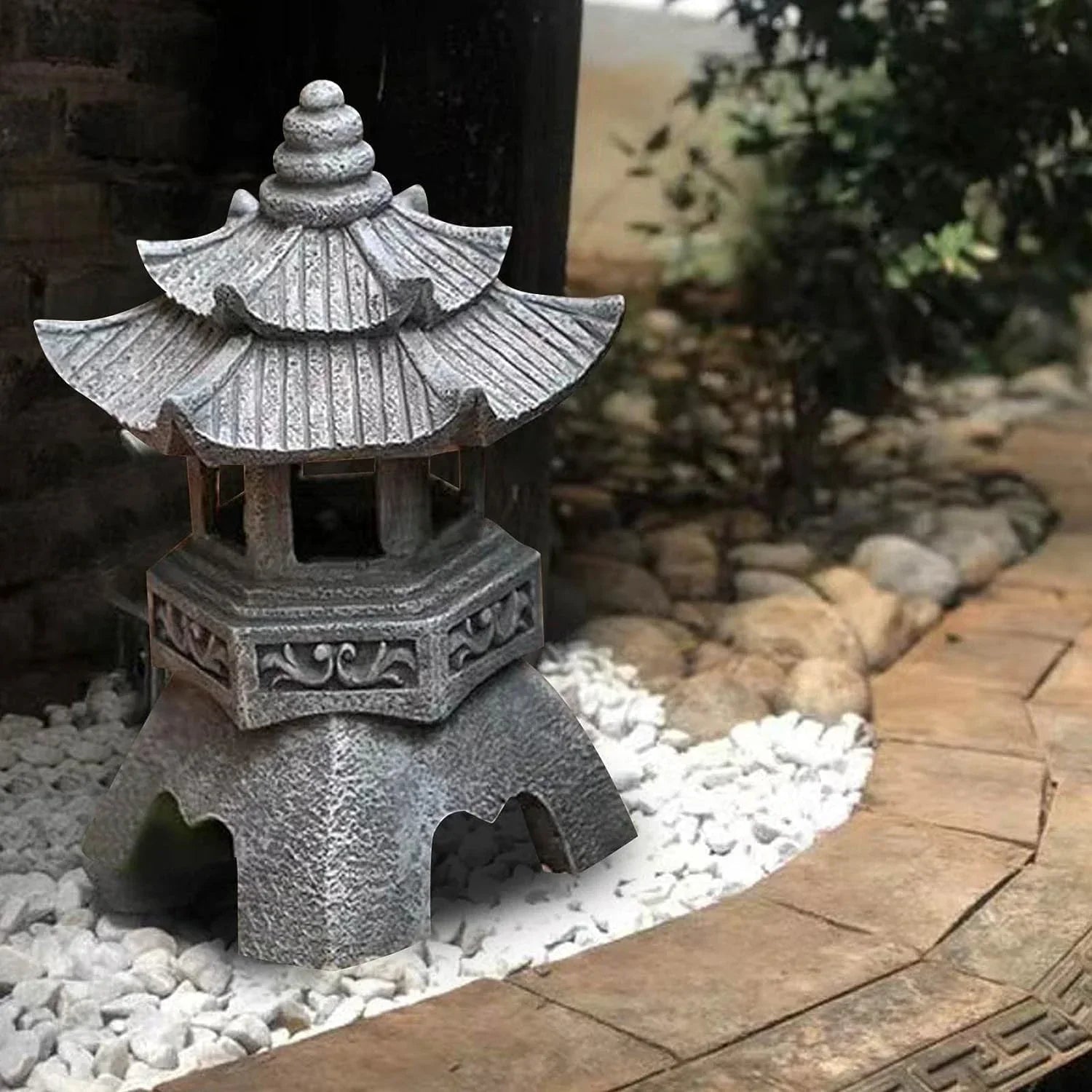 ZenGlow Garden Lantern - Elegant Solar Garden Lantern